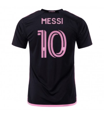 Inter Miami Lionel Messi #10 Koszulka Wyjazdowych 2023-24 Krótki Rękaw